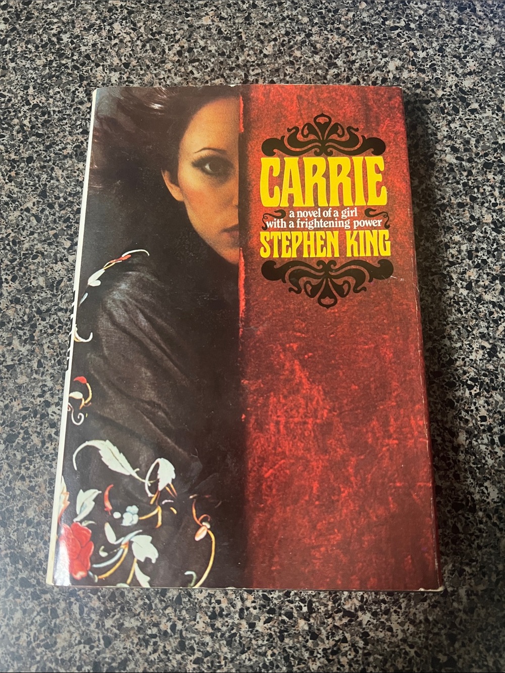 Carrie by Stephen King - Vintage Horror Hardcover 1st Book Club Edition 1974